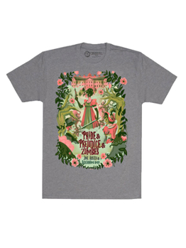 Mountford: Pride and Prejudice and Zombies Unisex T-Shirt X-Small