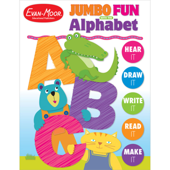 Paperback Jumbo Fun with the Alphabet Book