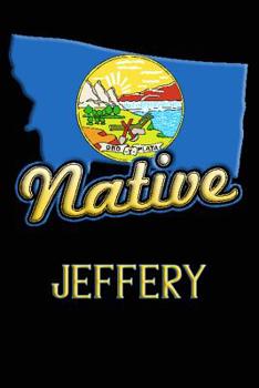 Paperback Montana Native Jeffery: College Ruled Composition Book