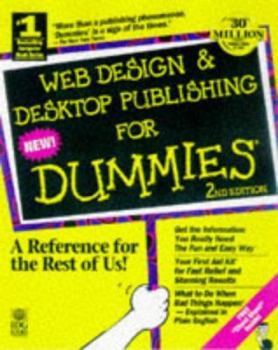 Paperback Web Design & Desktop Publishing for Dummies [With *] Book