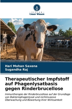 Paperback Therapeutischer Impfstoff auf Phagenlysatbasis gegen Rinderbrucellose [German] Book