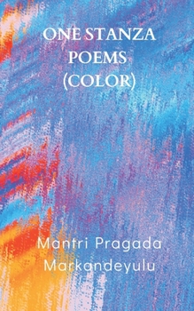 Paperback One Stanza Poems (Color) Book