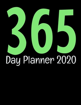 Paperback 365 Day Planner 2020: One Year Daily Planner For Daily Reflection & Activities Book