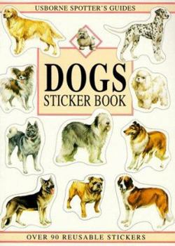 Paperback Dogs Sticker Book (Usborne Spotter's Guides) Book