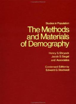 Hardcover The Methods and Materials of Demography (Studies in Population) Book