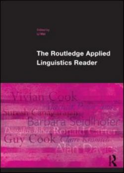 Paperback The Routledge Applied Linguistics Reader Book