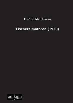 Paperback Fischereimotoren (1920) [German] Book