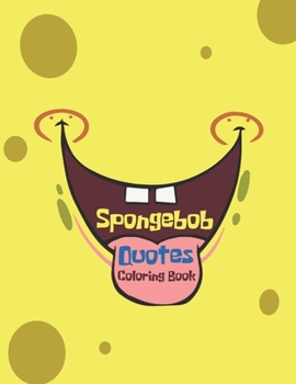 Paperback Spongebob Quotes Coloring Book