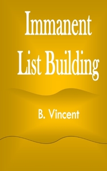 Paperback Immanent List Building Book