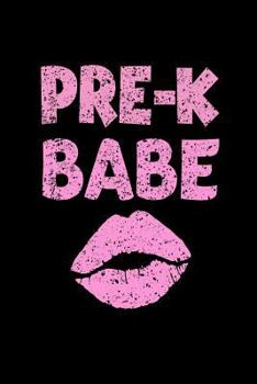Paperback Pre-K Babe: Girls Back To School Notebook For Preschool Book
