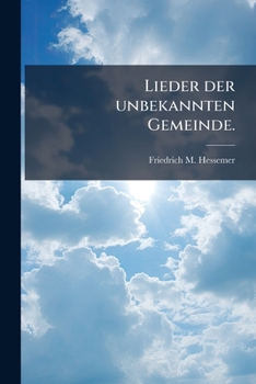 Paperback Lieder der unbekannten Gemeinde. [German] Book