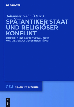 Hardcover Spätantiker Staat und religiöser Konflikt [German] Book