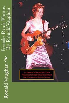 Paperback Female-Rock Photos By Ronald Vaughan Book