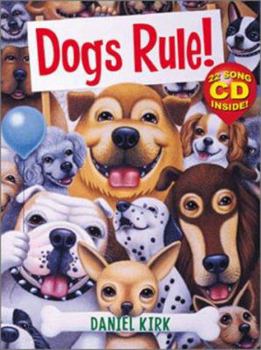 Hardcover Dogs Rule! [With CD] Book