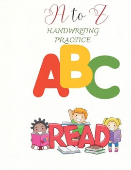 Paperback A to Z HANDWRITING PRACTICE Book