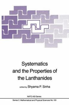 Paperback Systematics and the Properties of the Lanthanides Book