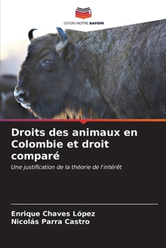 Paperback Droits des animaux en Colombie et droit comparé [French] Book