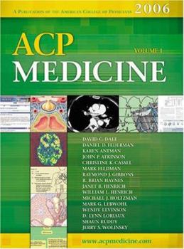 Hardcover Acp Medicine 2006 2 Vol. Set Book