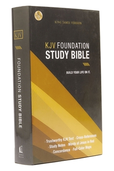 Hardcover Foundation Study Bible-KJV Book