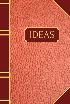 Paperback Ideas: Notebook for writing notes, thoughts and journal entries. Book size is 6 x 9 inches. Book