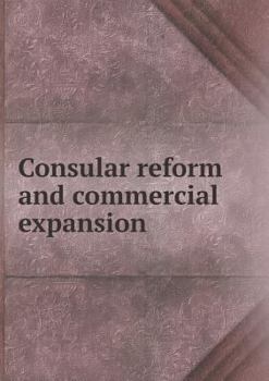 Paperback Consular reform and commercial expansion Book