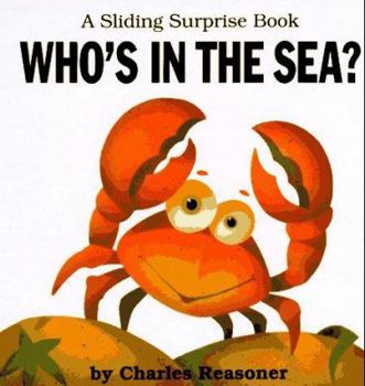 Hardcover Who's in the Sea? (Sliding Surprise Books) Book