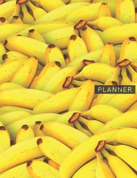 Planner: Banana 2 Year Weekly Planning Organizer | 2020 - 2021 | January 20 - December 21 | Writing Notebook | Productive Datebook Calendar Schedule | Plan Days, Set Goals & Get Stuff Done