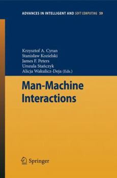 Paperback Man-Machine Interactions Book