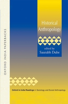 Paperback Historical Anthropology Book