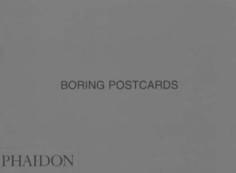 Hardcover Boring Postcards Book