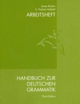 Paperback Handbuch Zur Deutschen Grammatik Arbeitsheft [German] Book