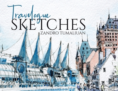 Paperback Travelogue Sketches Book