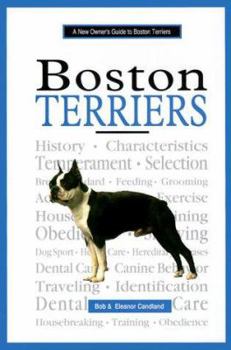 Hardcover A New Owner's Guide to Boston Terriers Book