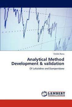 Paperback Analytical Method Development & Validation Book