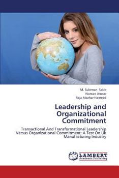 Paperback Leadership and Organizational Commitment Book