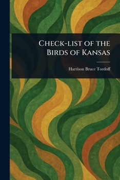 Paperback Check-list of the Birds of Kansas Book