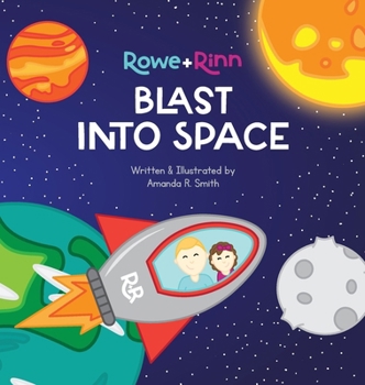 Hardcover Rowe+Rinn Blast Into Space Book