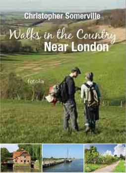 Paperback Walks in the Country Near London. Christopher Somerville Book