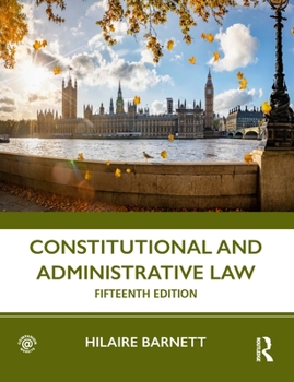 Paperback Constitutional and Administrative Law Book
