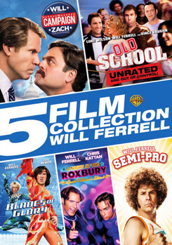 DVD 5 Film Collection: Will Ferrell Book