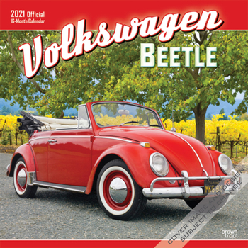 Calendar Volkswagen Beetle 2021 Square Book