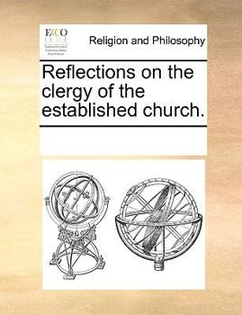 Paperback Reflections on the Clergy of the Established Church. Book