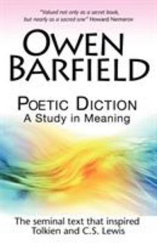 Paperback Poetic Diction: A Study in Meaning Book