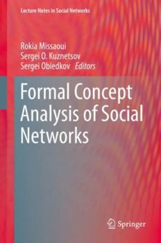 Hardcover Formal Concept Analysis of Social Networks Book