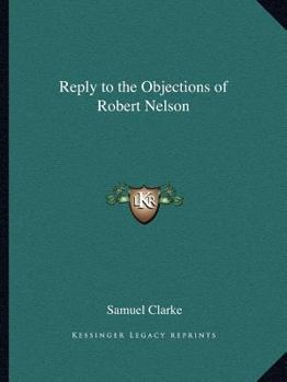 Paperback Reply to the Objections of Robert Nelson Book