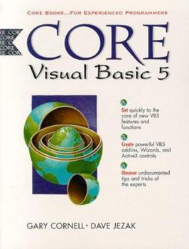 Paperback Core Visual Basic 5 Book