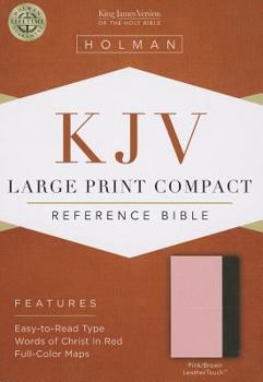 Imitation Leather Large Print Compact Reference Bible-KJV [Large Print] Book