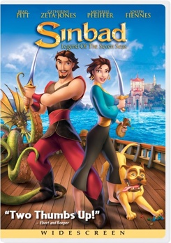 DVD Sinbad: Legend Of The Seven Seas Book
