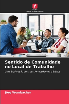 Paperback Sentido de Comunidade no Local de Trabalho [Portuguese] Book