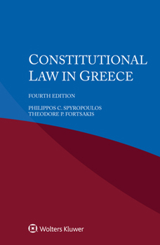 Paperback Constitutional Law in Greece Book